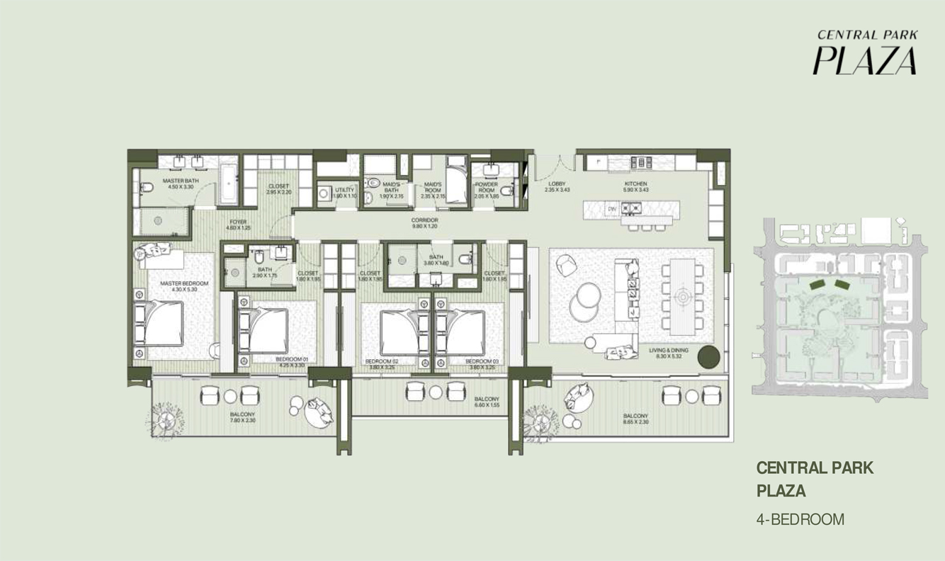 4 Bedroom